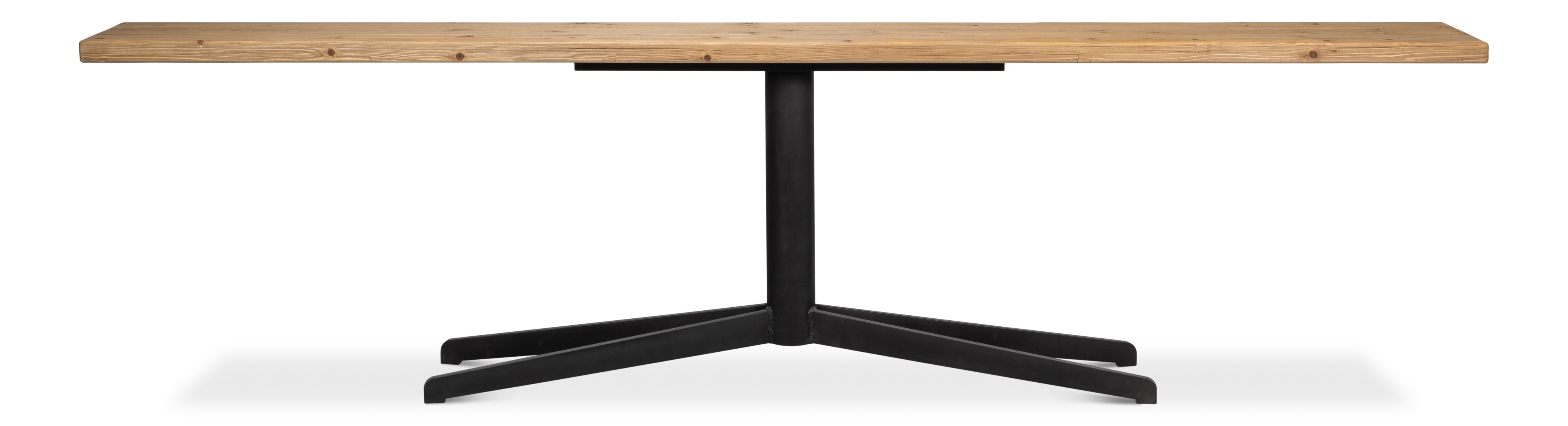 Wall Console Table, by Sarreid, 125" length x 14" width x 34" height View 2