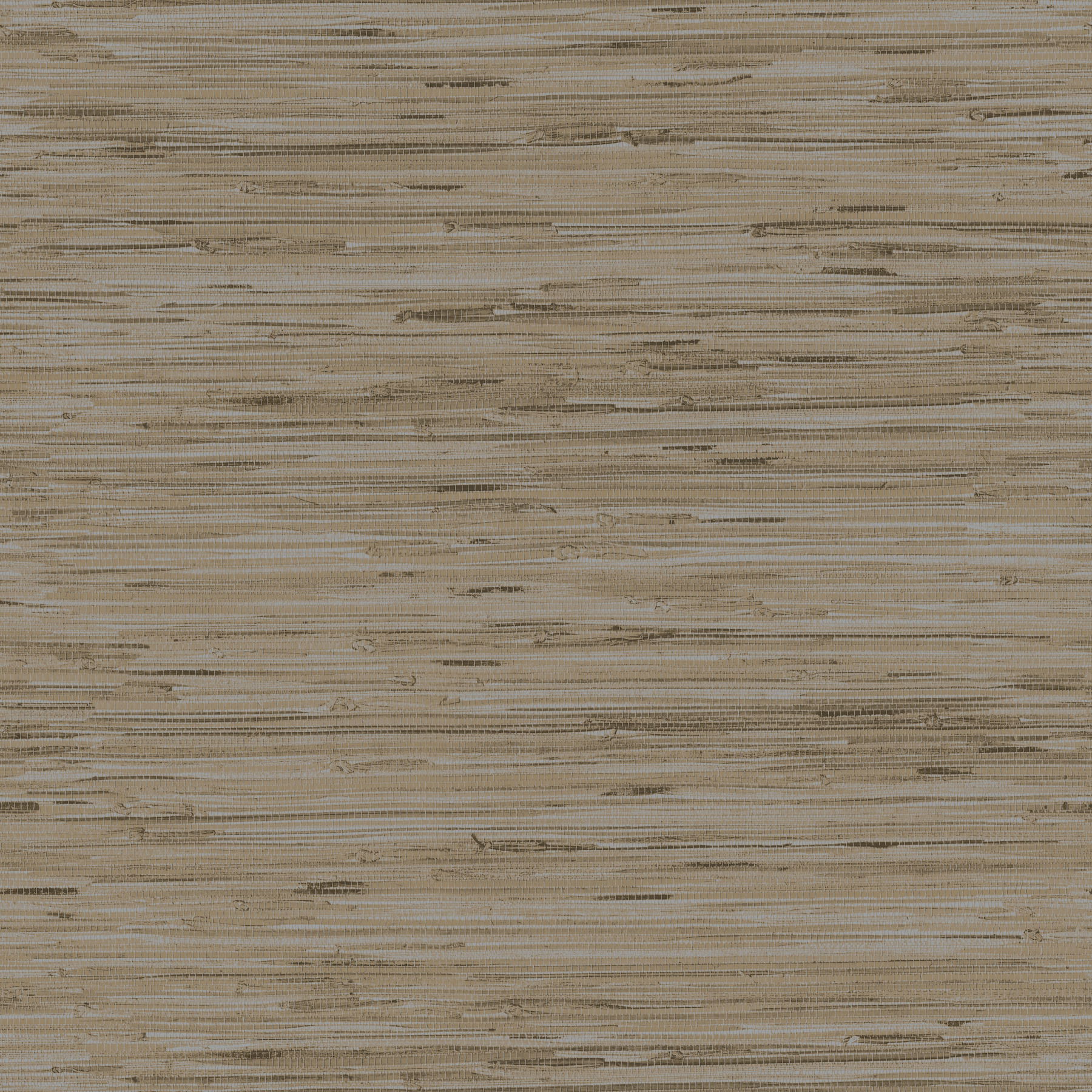 Lustrous Grasscloth Silver & Taupe Wallpaper, by York Wall, 33' length x 1'9" width x 0.02" depth View 1