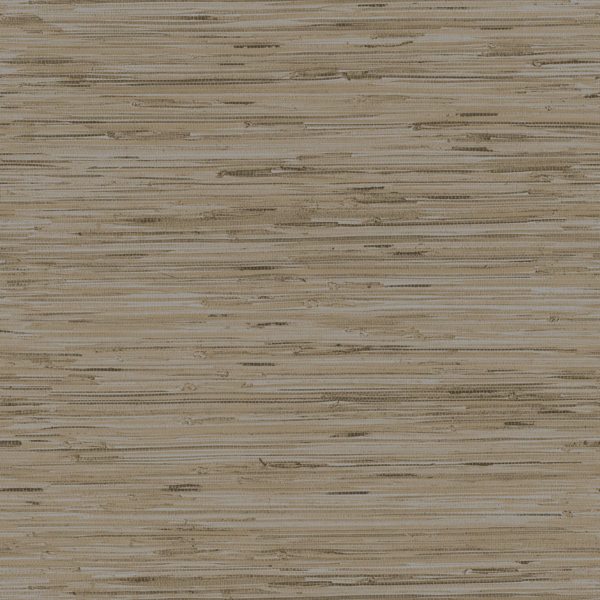 Lustrous Grasscloth Silver & Taupe Wallpaper, by York Wall, 33' length x 1'9" width x 0.02" depth