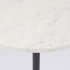 Maxwell Marble Top Pedestal End/Side Table thumbnail 3
