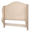 Dowry Equestrian Headboard  Queen  Taupe thumbnail 0