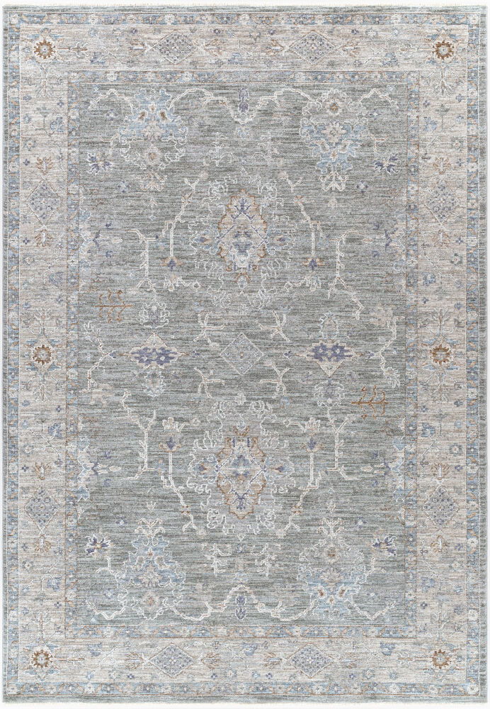 Virginia Machine Woven Rug, by Surya, 1'3.75" length x 1'3.75" width