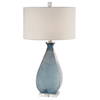 Atlantica Ocean Blue Lamp, Table Lamp by Uttermost, 16" width x 29.25" height x 16" depth thumbnail 1