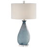 Atlantica Ocean Blue Lamp, by Uttermost, 16" width x 29.25" height x 16" depth thumbnail 1