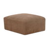 Isla Ottoman Mocha, by Moe's Home, 33.8" width x 18.5" height x 41.7" depth thumbnail 2