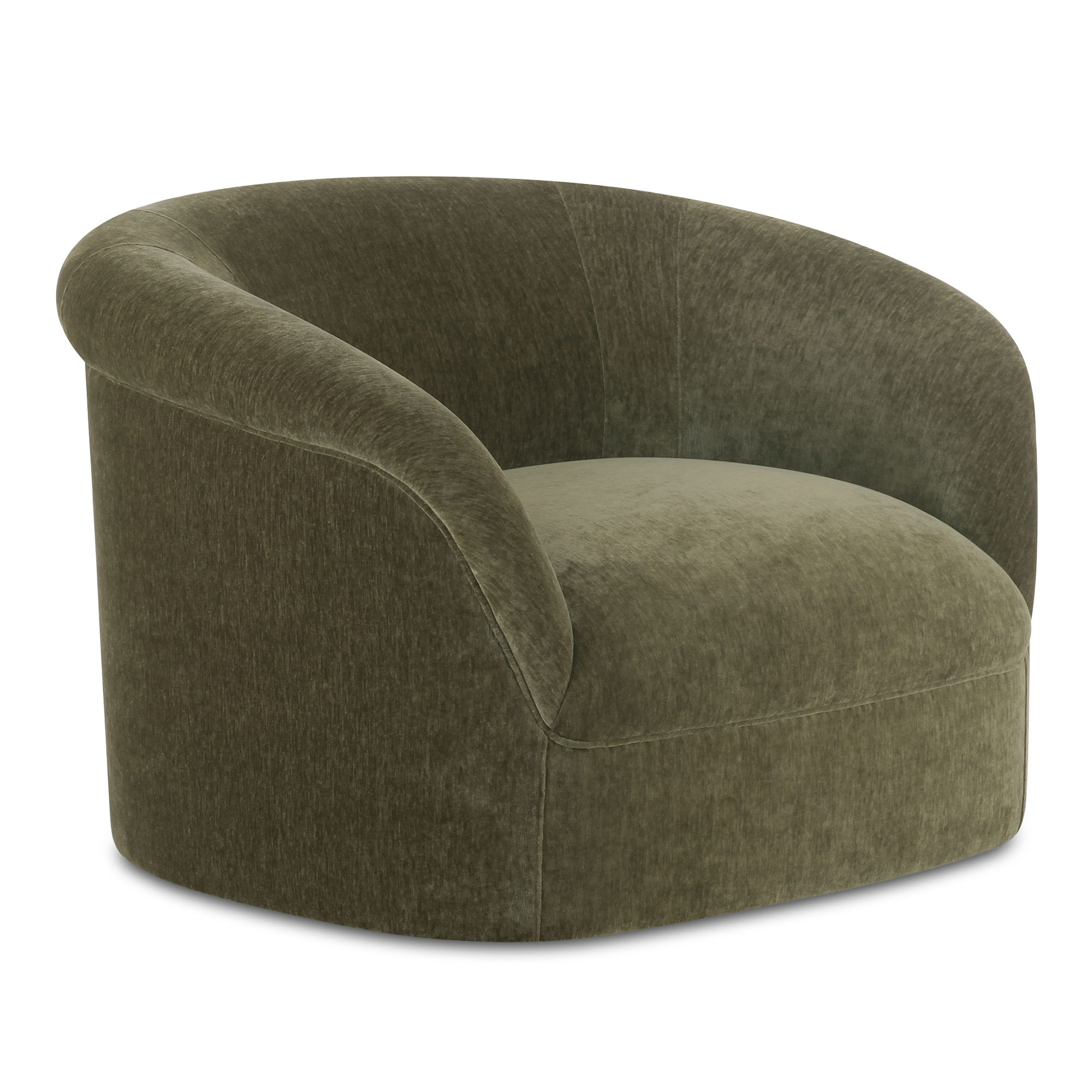 Thora Lounge Chair Dark Green large image 