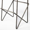 Katniss 26' Total Height Cream Fabric Seat Gold Metal Frame Counter Stool thumbnail 10