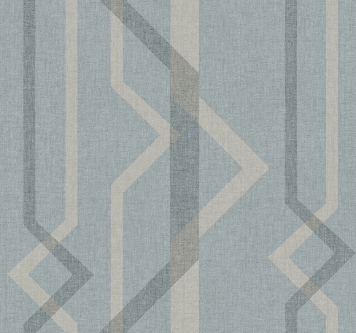 Shape Shifter Blue Wallpaper, by York Wall, 27' length x 2'3" width x 0.02" depth View 1