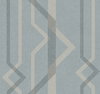Shape Shifter Blue Wallpaper, by York Wall, 27' length x 2'3" width x 0.02" depth thumbnail 1