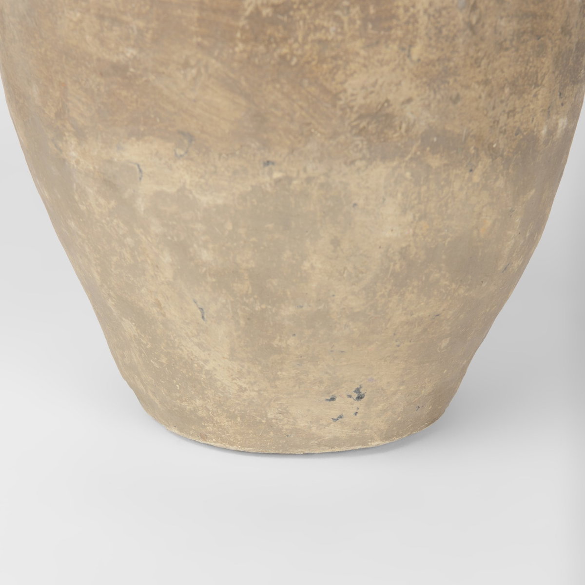 Rundal Large Gray Paper Mache Vase, by Mercana, 12" length x 12" width x 18" height View 10