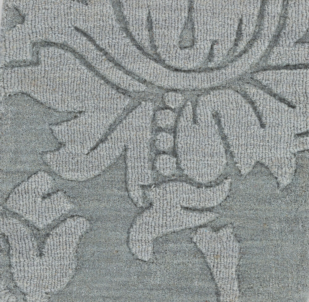 Mystique Handmade Rug, by Surya, 1'6" length x 1'6" width