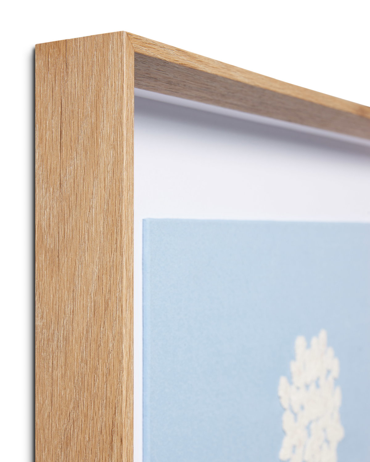 Rifle Paper Co. x Loloi Hydrangea Blue Wall Art, Wall Hanging, 24" length x 29" width View 6