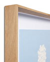 Rifle Paper Co. x Loloi Hydrangea Blue Wall Art, Wall Hanging, 24" length x 29" width thumbnail 6