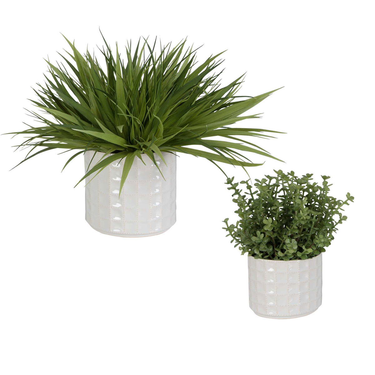 Edgewood Greenery Set/2, Artificial Plants & Flower by Uttermost, 18" width x 14" height x 18" depth View 3