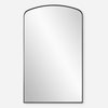Tordera Black Arch Mirror, by Uttermost, 2' width x 3'4" height x 1" depth thumbnail 1