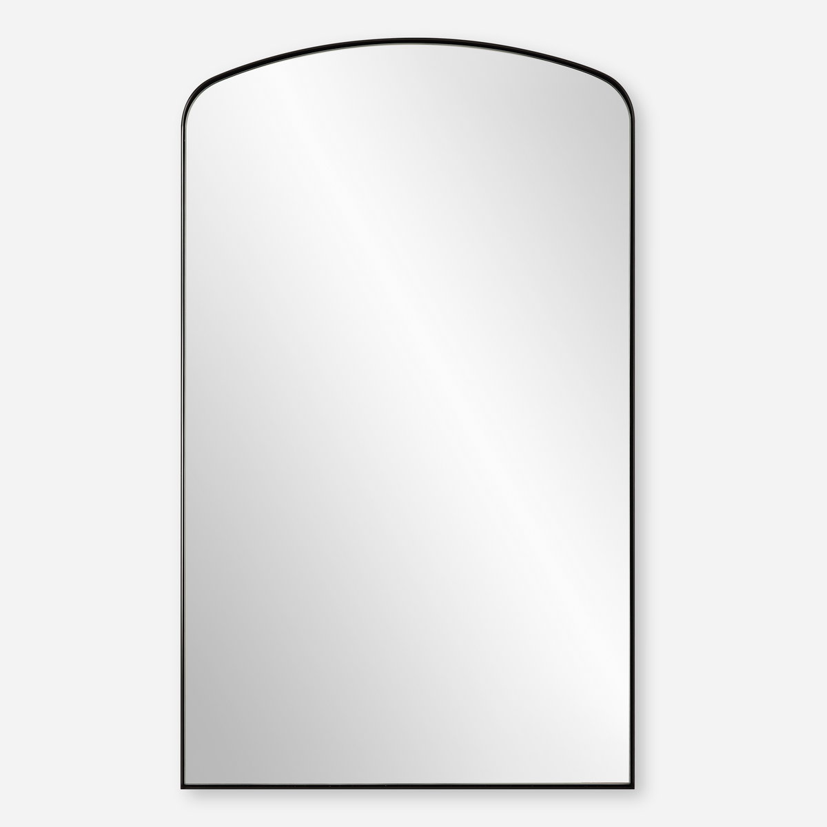 Tordera Black Arch Mirror, by Uttermost, 24" width x 40" height x 1" depth View 1