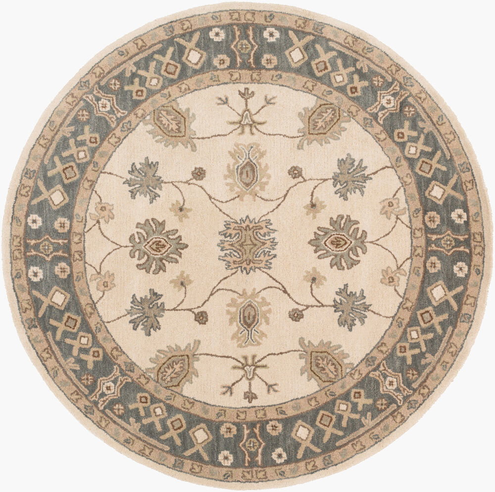 Middleton Handmade Rug, by Surya, 3'6" length x 3'6" width