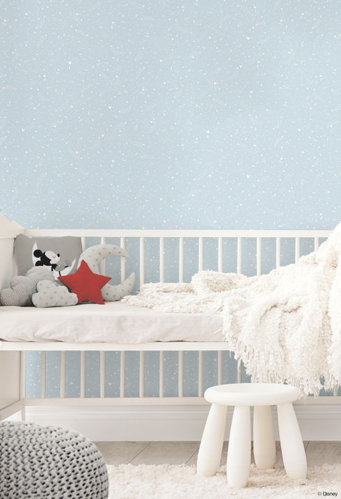Disney Mickey Mouse Star Blue Wallpaper