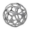 Spiro 7L x 7W Off-White Hollow Decorative Orb thumbnail 0