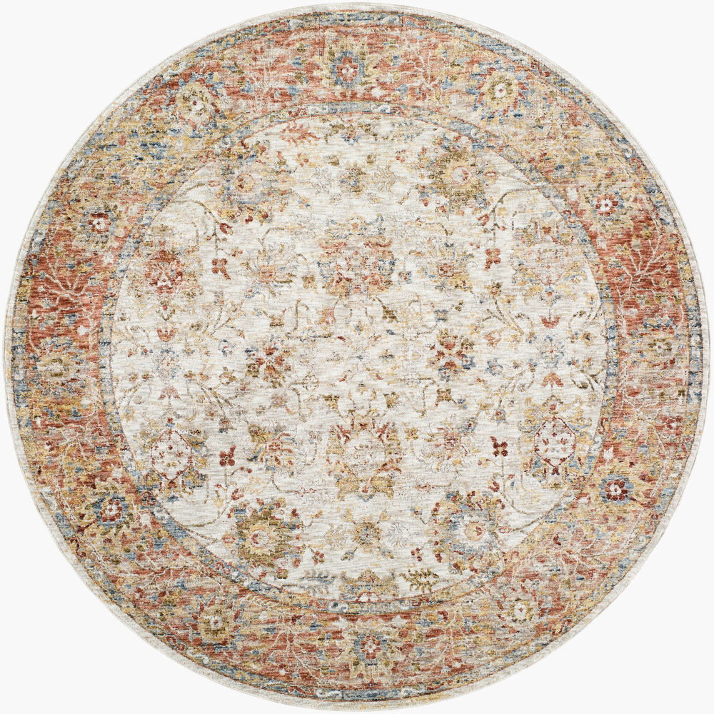 Mona Lisa Machine Woven Rug, by Surya, 5'2.99" length x 5'2.99" width