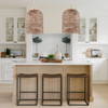 Sana Tall Watergrass Pendant Light, by Mercana, 17.5" length x 17.5" width x 26" height thumbnail 2