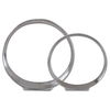 Orbits Nickel Ring Sculptures Set/2, Decorative by Uttermost, 14.5" width x 14.5" height x 2" depth thumbnail 1