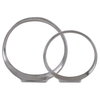 Orbits Nickel Ring Sculptures Set/2, Figurines & Statue by Uttermost, 14.5" width x 14.5" height x 2" depth thumbnail 1