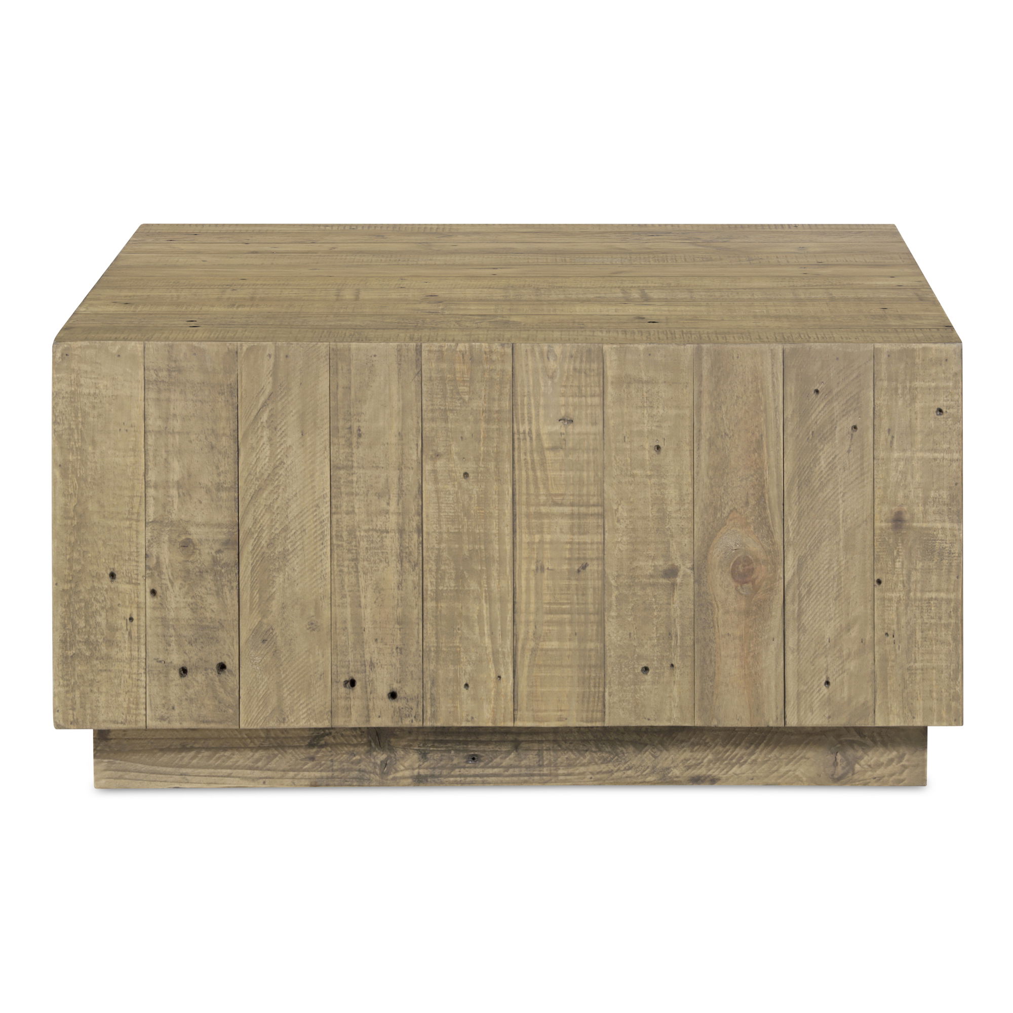 Jasper Coffee Table Natural, by Moe's Home, 31.5" width x 16" height x 31.5" depth View 1