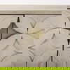 Excelsior 36.0L x 18.0W x 32.5H Light Brown Wood Gold Iron Base Accent Cabinet thumbnail 8