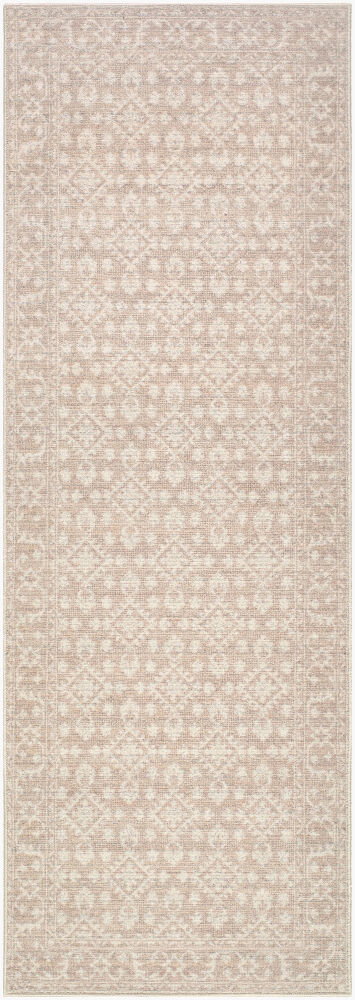 Aram Machine Woven Rug, by Surya, 7'2.61" length x 2'6.31" width