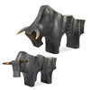 Regal Bull Bronze Sculptures Set/2 thumbnail 0
