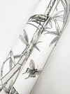 Bambou Toile White Wallpaper, by York Wall, 27' length x 2'3" width x 0.02" depth thumbnail 5