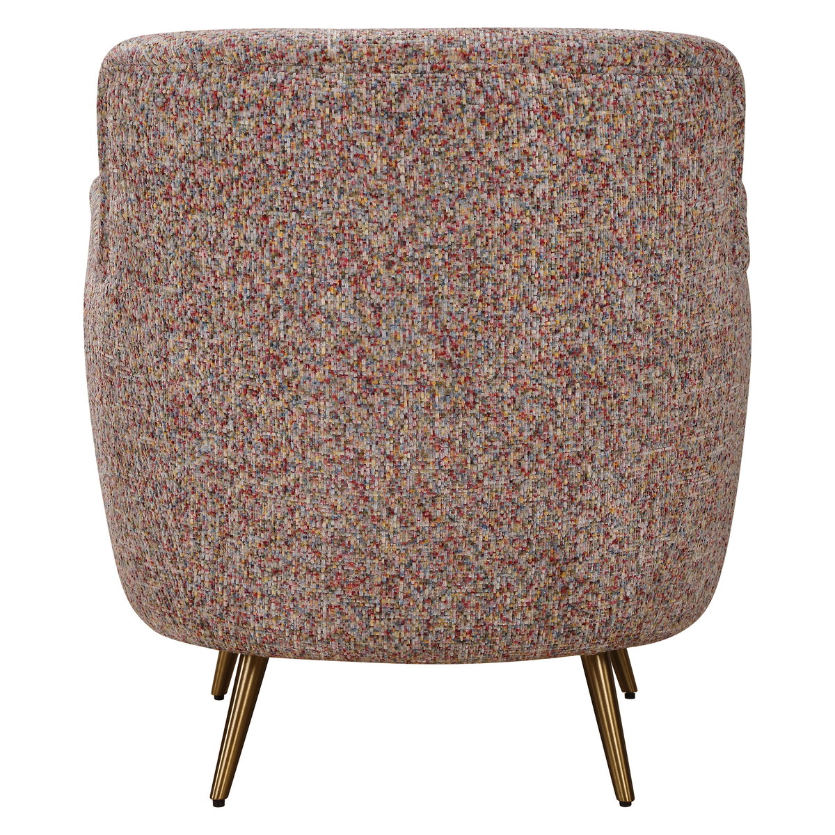 Gemstone Confetti Toned Accent Chair, by Uttermost, 29" width x 30" height x 29" depth View 10