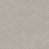 Raised Chevron Taupe Wallpaper, by York Wall, 33' length x 1'8.9" width x 0.02" depth thumbnail 1