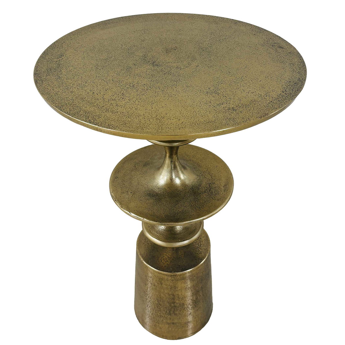 Flight Brass Accent Table, Furniture by Uttermost, 16" width x 23.5" height x 16" depth View 5