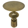 Flight Brass Accent Table, Side & End Table by Uttermost, 16" width x 23.5" height x 16" depth thumbnail 5
