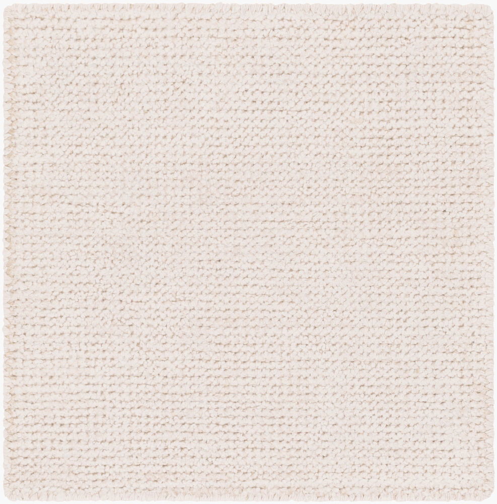 Calm Handmade Rug, by Surya, 1'6" length x 1'6" width