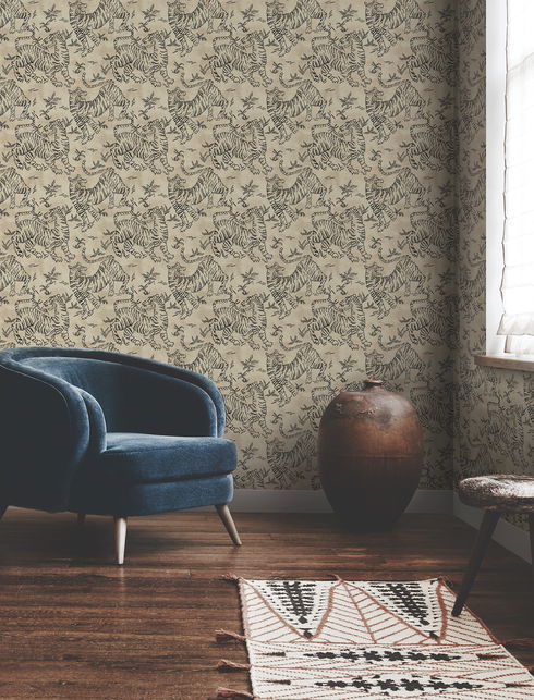 Orly Tigers Taupe Wallpaper