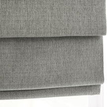 Online Designer Home/Small Office Classic Woven Cordless Roman Shade, Silver Sage, 35"x84"