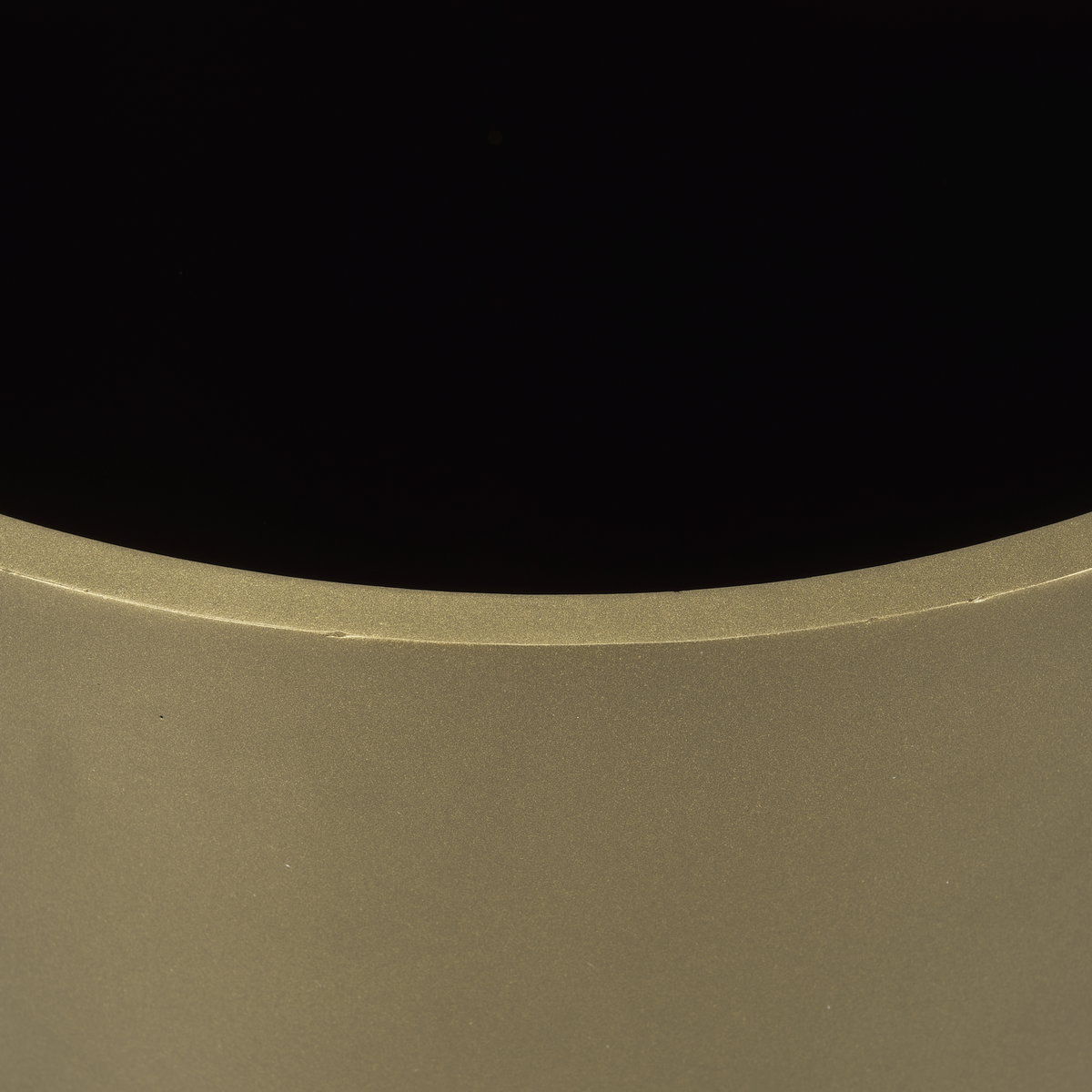 Eclipse Antique Brass Metal Drum Base with Dark Brown Wood Top End/Side Table, Side & End Table by Mercana, 20" length x 20" width x 22" height View 12