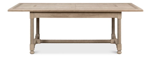 Jurow Equestrian Dining Table, Barn Grey