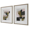 COLOR BLOCK FRAMED PRINTS, S/2, Painting by Uttermost, 26.5" width x 30.5" height x 1" depth thumbnail 5
