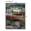 Fiesta Hand Painted Canvas, Art by Uttermost, 37.25" width x 49" height x 1.75" depth thumbnail 3