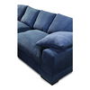 Plunge Large Sectional Navy, Sectional Sofa by Moe's Home, 147.5" width x 34" height x 46" depth thumbnail 4