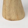 Ivan Large Wooden Head Sculpture, Decorative Object by Mercana, 5.12" length x 4.72" width x 15.35" height thumbnail 13