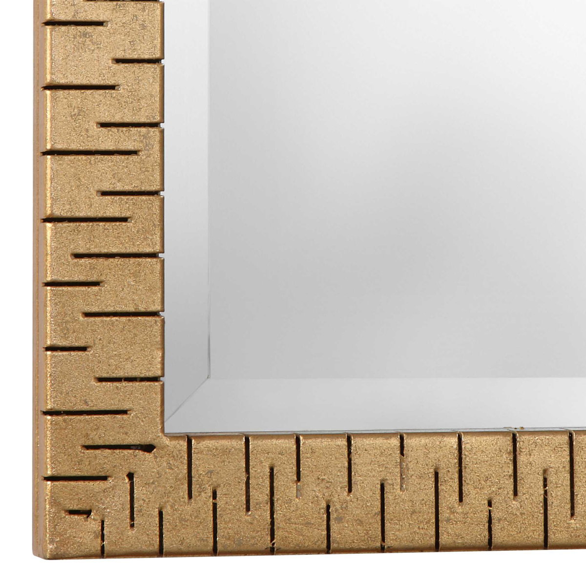 Vilmos Metallic Gold Mirror, by Uttermost, 24" width x 72" height x 1.37" depth View 5