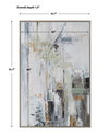 Natural Springs Hand Painted Canvas Art, by Uttermost, 41.7" width x 61.7" height x 1.5" depth thumbnail 3