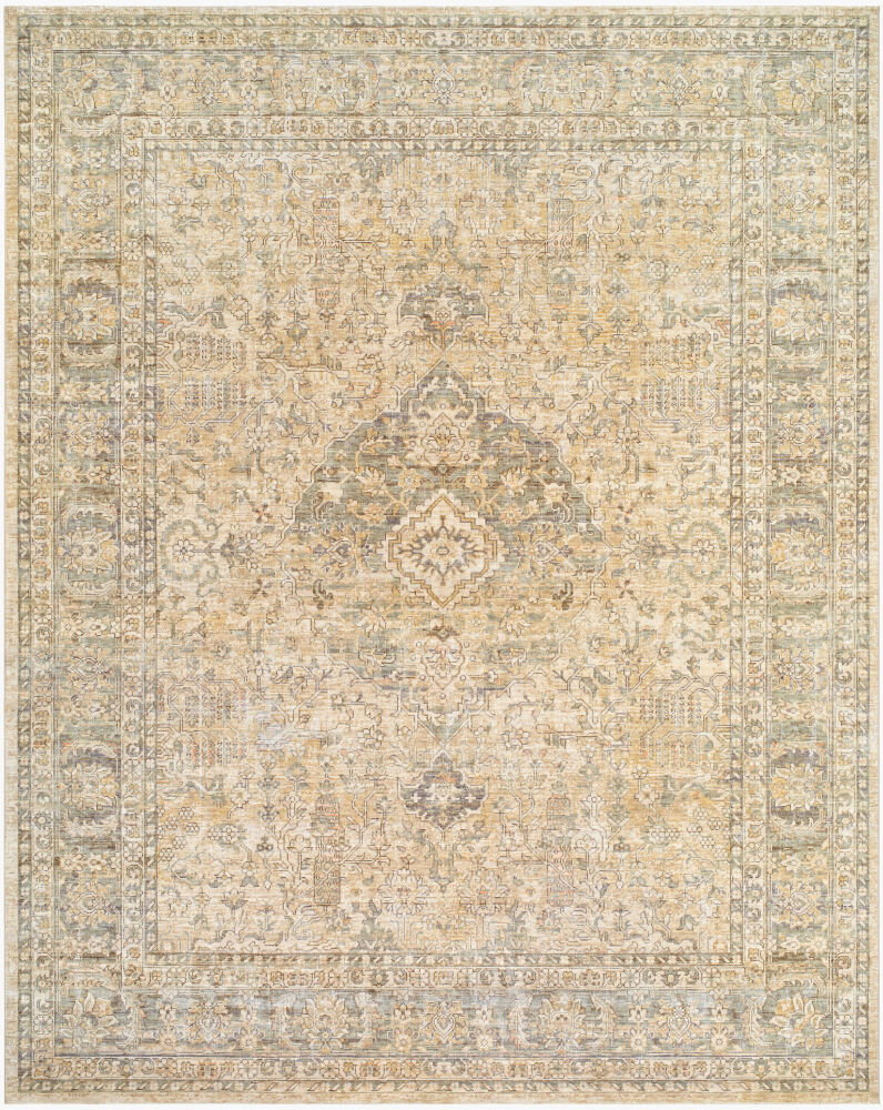 Renaissance Handmade Rug, by Surya, 1'4.93" length x 1'4.93" width