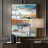 Fiesta Hand Painted Canvas, Art by Uttermost, 37.25" width x 49" height x 1.75" depth thumbnail 2