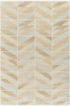 Bournemouth Handmade Rug, by Surya, 1'6" length x 1'6" width thumbnail